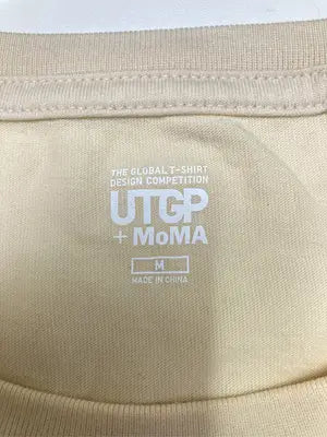 UTGP+MoMA/Tシャツ/カットソー/トップス/ベージュ/M
