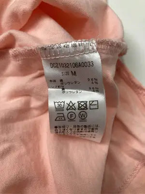 Discoat/ディスコート/Tシャツ/カットソー/トップス/ピンク/M