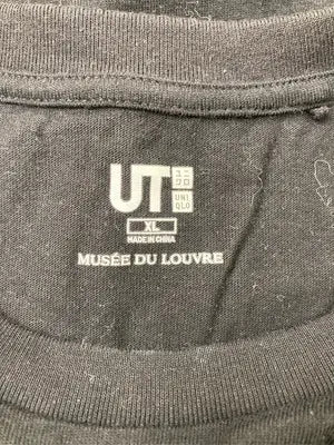 UNIQLO/ユニクロ/Tシャツ/カットソー/トップス/ブラック/XL