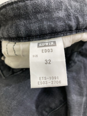 EDWIN/エドウィン/デニムパンツ/パンツ/ブラック/32