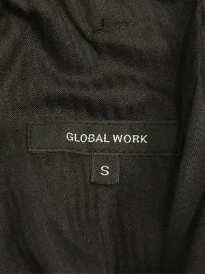 GLOBAL WORK/グローバルワーク/スラックス/パンツ/ブラック/S