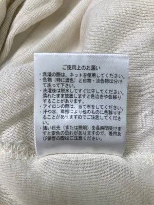 Unblend/Tシャツ/カットソー/トップス/アイボリー/F