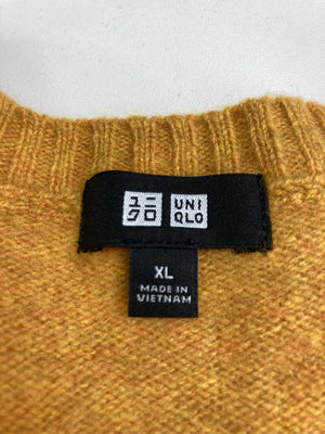 UNIQLO/ユニクロ/ニット/セーター/トップス/イエロー/XL