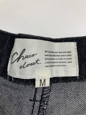 chaco closet/チャコクロゼット/デニムパンツ/パンツ/ブラック/M