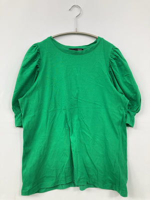 SUGAR SPOON/シュガースプーン/Tシャツ/カットソー/トップス/グリーン/F