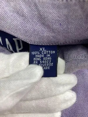 GAP/ギャップ/シャツ/ブラウス/トップス/パープル/XL