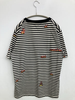 Left Alone/レフトアローン/Tシャツ/カットソー/トップス/ブラック/M