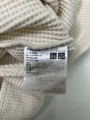 UNIQLO/ユニクロ/Tシャツ/カットソー/トップス/アイボリー/S