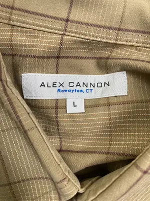 ALEX CANNON/シャツ/ブラウス/トップス/ベージュ/L