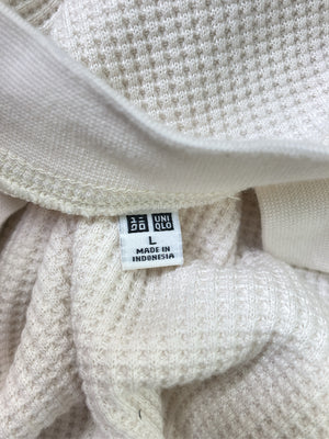UNIQLO/ユニクロ/Tシャツ/カットソー/トップス/ホワイト/L