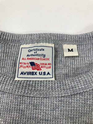 AVIREX U.S.A./アヴィレックスユーエスエー/Tシャツ/カットソー/トップス/グレー/M