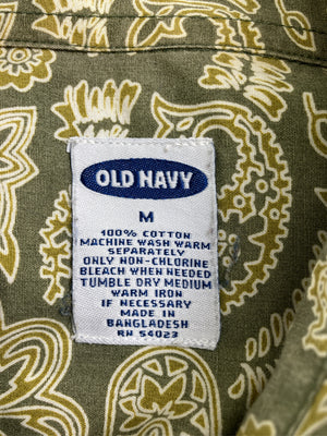 OLD NAVY/オールドネイビー/シャツ/ブラウス/トップス/ライトグリーン/M