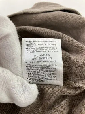 HALHAM/ハルハム/Tシャツ/カットソー/トップス/ブラウン/L