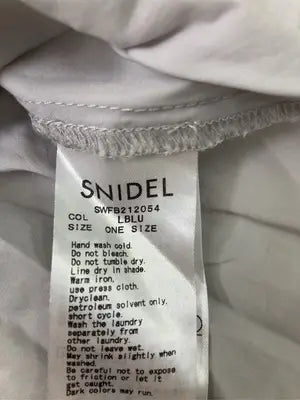 SNIDEL/スナイデル/シャツ/ブラウス/トップス/グレー/ONE