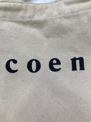 coen/コーエン/エコバッグ/サブバッグ/バッグ/ホワイト