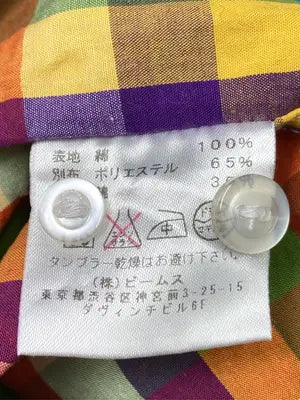 BEAMS/ビームス/シャツ/ブラウス/トップス/レッド/MEDIUM