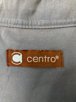 centro/シャツ/ブラウス/トップス/スカイブルー/M