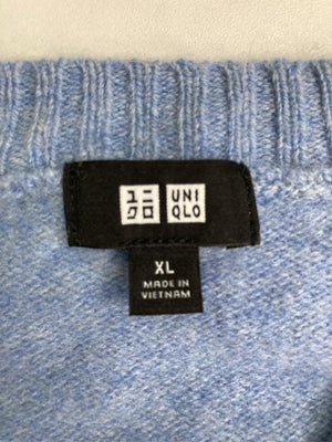 UNIQLO/ユニクロ/ニット/セーター/トップス/スカイブルー/XL