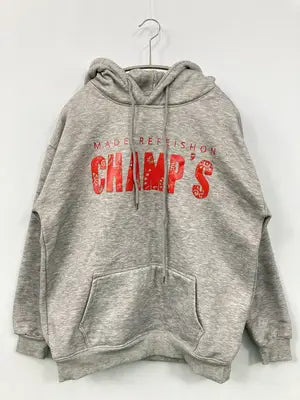 パーカー/トップス/グレー