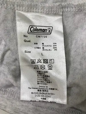 Coleman/コールマン/Tシャツ/カットソー/トップス/グレー/L