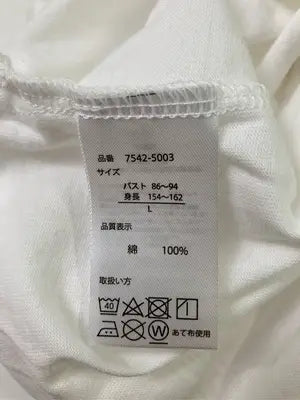 vandash/Tシャツ/カットソー/トップス/ホワイト/L