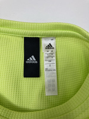 adidas/アディダス/Tシャツ/カットソー/トップス/イエロー/M
