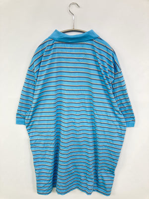 IZOD/アイゾッド/ポロシャツ/トップス/スカイブルー/XXL