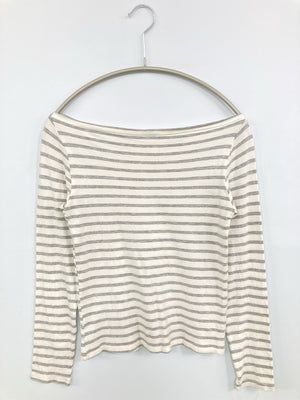 Qoo/Tシャツ/カットソー/トップス/アイボリー