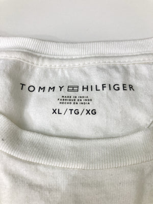 TOMMY HILFIGER/トミーヒルフィガー/Tシャツ/カットソー/トップス/ホワイト/XL