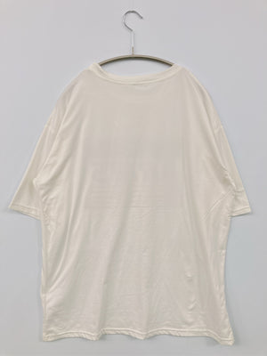 Tシャツ/カットソー/トップス/ホワイト/5