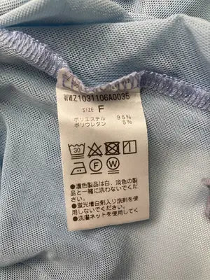 W.W.G/フーズフーギャラリー/Tシャツ/カットソー/トップス/スカイブルー/F