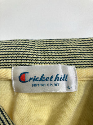Cricket hill/ポロシャツ/トップス/イエロー/L