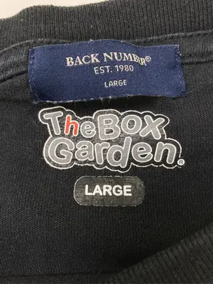 BACK NUMBER/バックナンバー/Tシャツ/カットソー/トップス/ブラック/LARGE