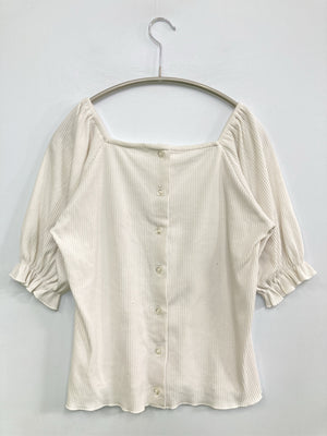 continuer de NICE CLAUP/コンティニューデナイスクラップ/Tシャツ/カットソー/トップス/ホワイト