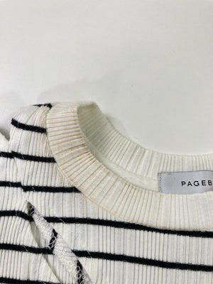 PAGEBOY/ペイジボーイ/Tシャツ/カットソー/トップス/ホワイト/F