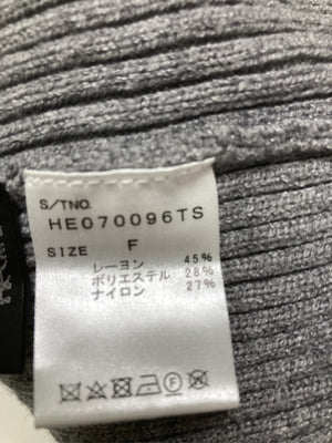 Hedker/ニット/セーター/トップス/グレー/F