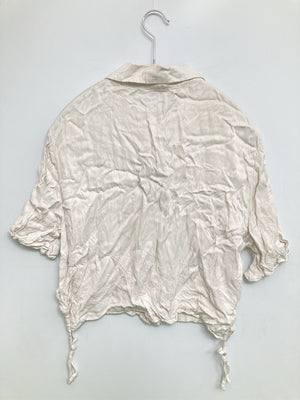 ZARA/ザラ/シャツ/ブラウス/トップス/ホワイト/EUR L/USA L/MEX 30
