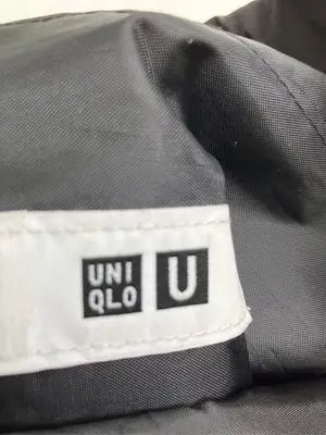 UNIQLO U/ユニクロユー/ショルダーバッグ/バッグ/ブラック