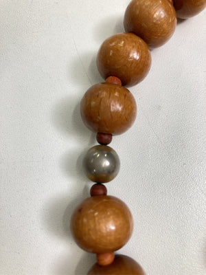 ネックレス/アクセサリー/ブラウン