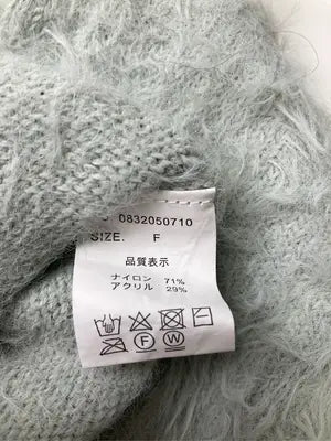 continuer de NICE CLAUP/コンティニューデナイスクラップ/ニット/セーター/トップス/ライトグリーン/F