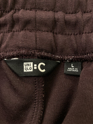 UNIQLO:C/ユニクロシー/スラックス/パンツ/ブラウン/L