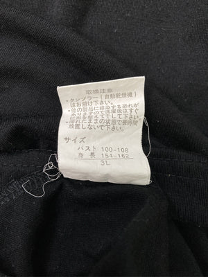 Sircloof/Tシャツ/カットソー/トップス/ブラック/3L