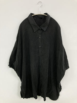 JEANASIS/ジーナシス/シャツ/ブラウス/トップス/ブラック/F