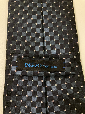 TAKEZO/ネクタイ/ファッション雑貨/ネイビー