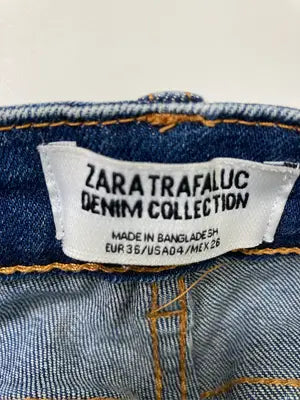 ZARA TRAFALUC/ザラトラファルック/デニムパンツ/パンツ/ブルー