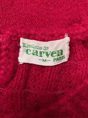 CARVEN/カルヴェン/ニット/セーター/トップス/レッド/M