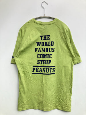 PEANUTS/ピーナッツ/Tシャツ/カットソー/トップス/グリーン/L