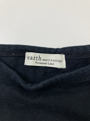 earth music&ecology/アースミュージックアンドエコロジー/Tシャツ/カットソー/トップス/ブラック/F