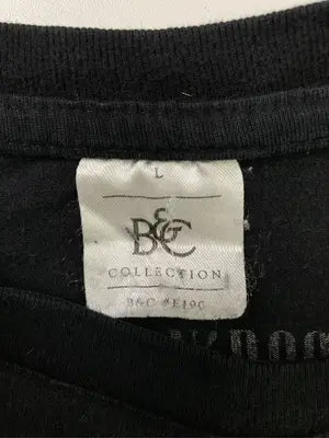 B&C/Tシャツ/カットソー/トップス/ブラック/L