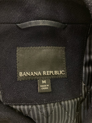 BANANA REPUBLIC/バナナリパブリック/ピーコート/ジャケット/アウター/ブラック/M